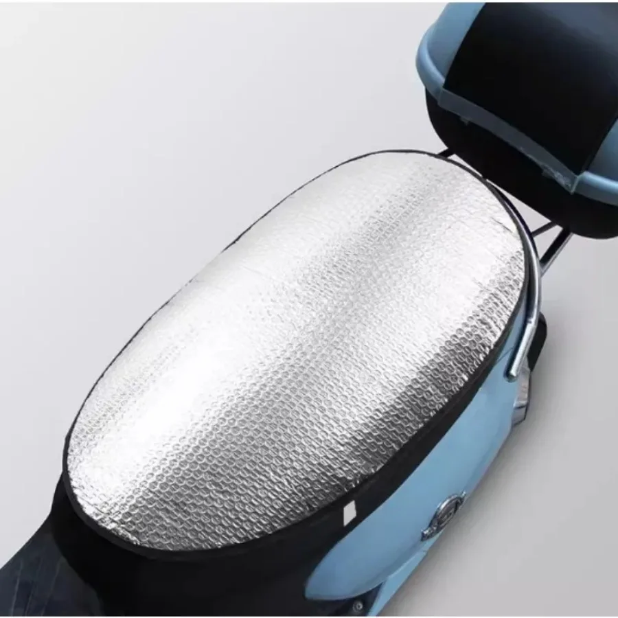 

Непромокаемый пылезащитный чехол для мотоцикла из алюминиевой пленки — подходит для мотоциклов и скутеров, крутая защита сиденья с функцией солнцезащитного крема