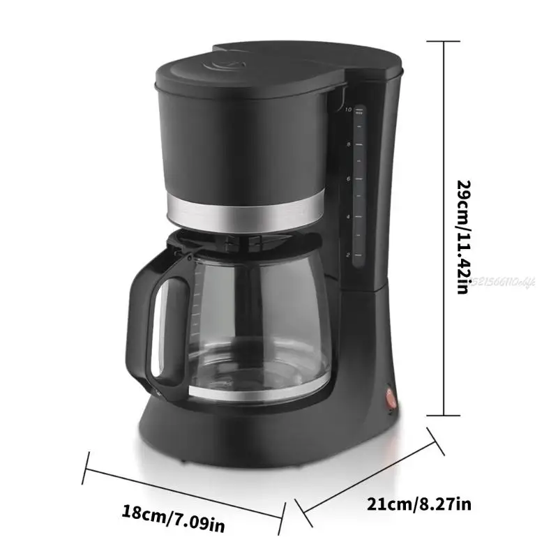 27RBプログラム可能なコーヒーメーカー家族の集まりのためのガラスカラフコーヒーマシン