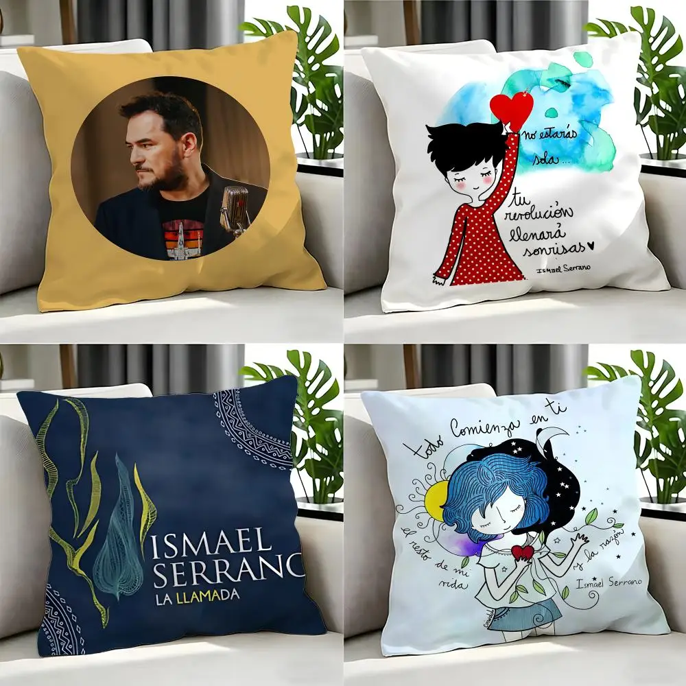 Band IIsmael Serranoing Cushion Cover Cushion Cover Set 4Pcs 50x50 45x45 40x40 Pillowcase Decorative Sofa Home Decor