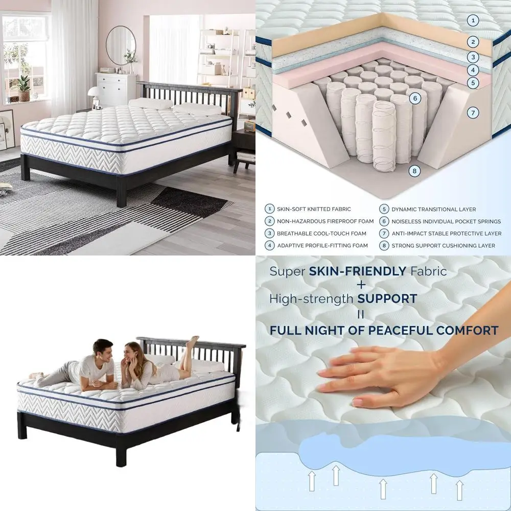 Twin Hybrid Mattres…