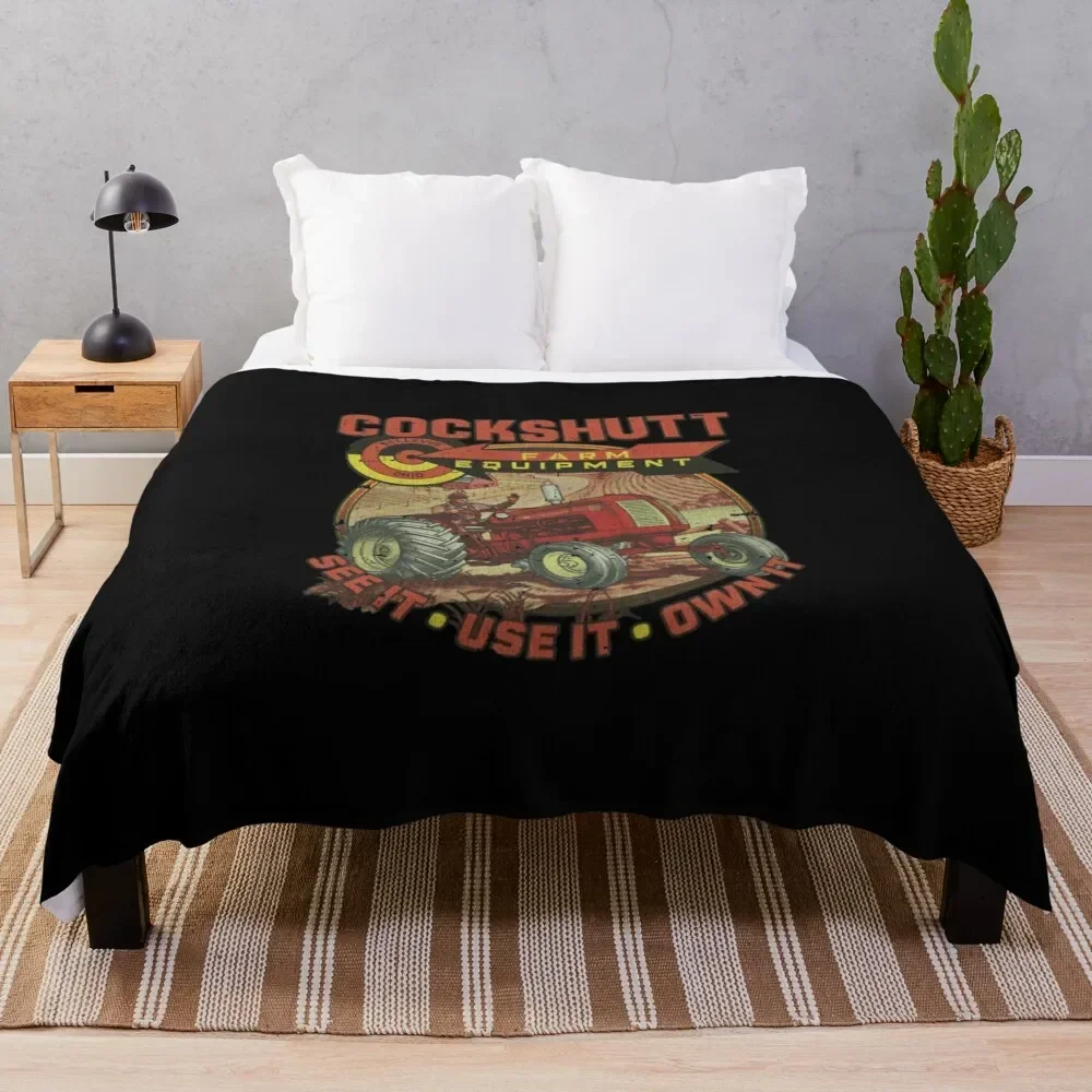 

Cockshutt Farm Equipment Ltd 1953 Throw Blanket Winter beds Luxury Designer Warm Blankets For Baby Blankets