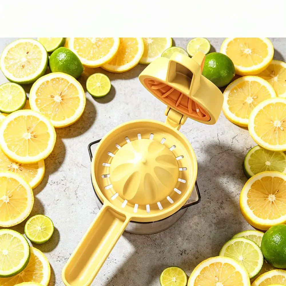 Manual Orange Lemon Juicer Hand Press Squeezer Tool For Kitchen Fruit Extractor Portable Gadget Easy Clean Food Grade Material
