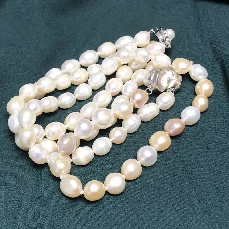 ELEISPL JEWELRY Wholesale 5 Pieces Baroque Mixed Freshwater Pearl Bracelets #2300030-2