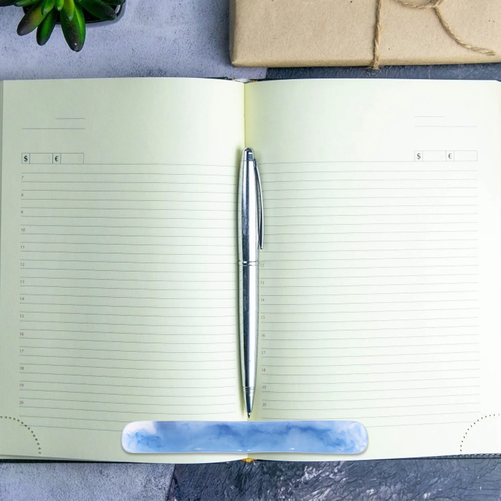 

Resin Thumb Book Page Holder Reading Support Lightweight Portable Convenient Multi-Function Page Holder for Teachers Students