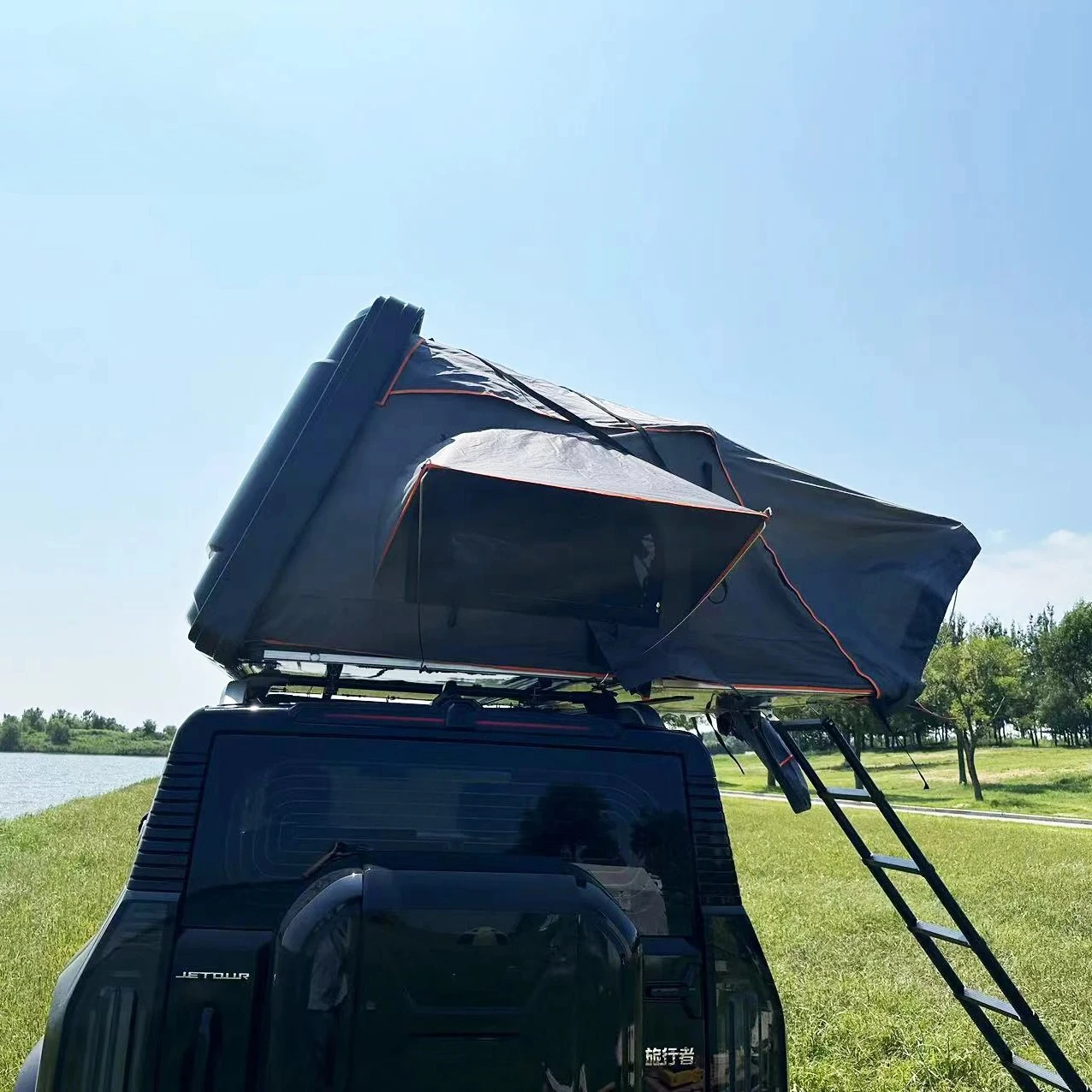 

High Quality Roof Top Tent Hard Shell Aluminum 4 Person Rooftop Tent Hard Shell Aluminum Tent Box Rooftop Car Roof Top