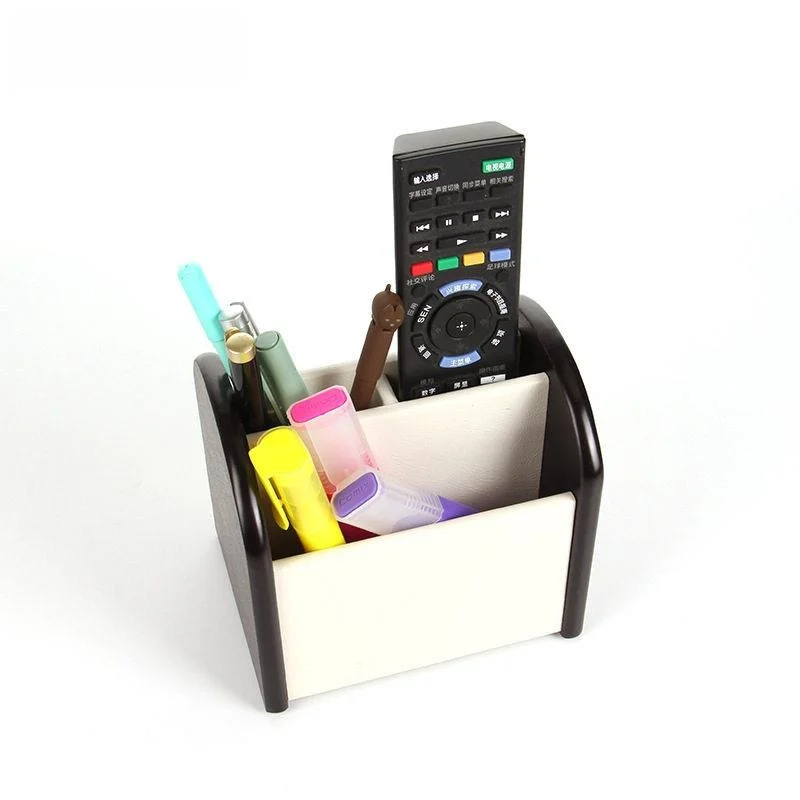 ポータブル木製多機能ペンホルダー、クリエイティブなデスクトップオーガナイザー、学生に便利な収納ソリューション