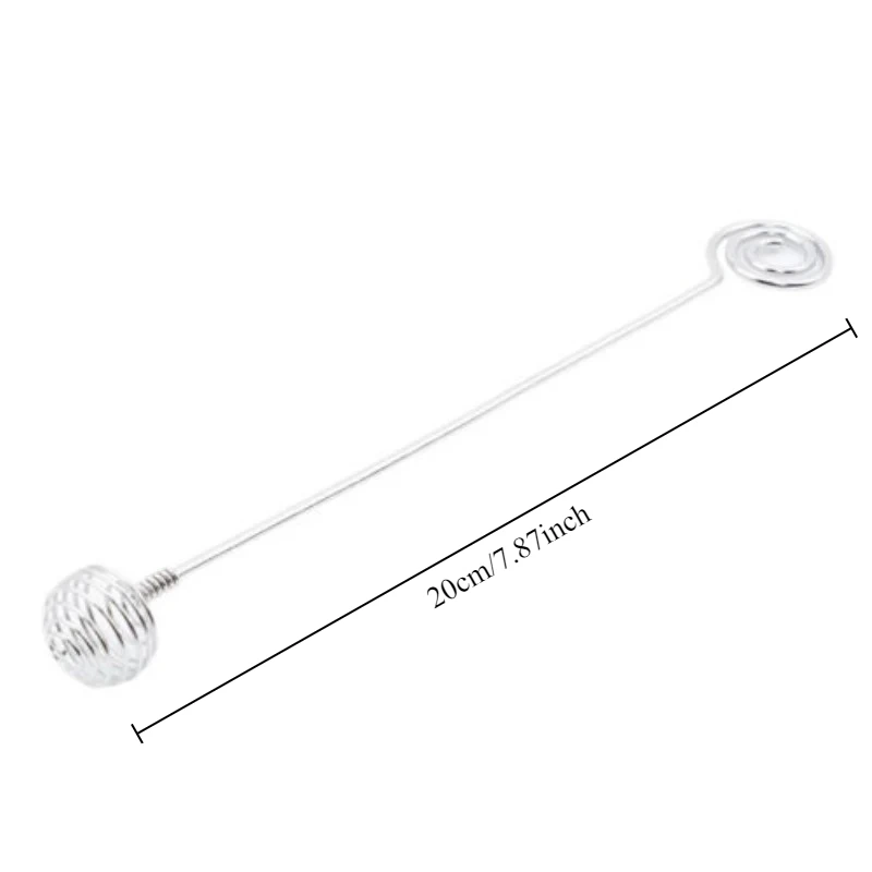 1PC Honey Stirring Wand Honey & Jam Stirring Wand Practical Long-Handled Honey Tool Stainless Steel Handle Mixing Spoon