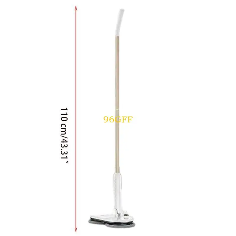 96GF كهربائي ممسحة كهربائية اللاسلكي تدور ممسحة خشب الخشب الصلب منظف للأرضية الصلبة