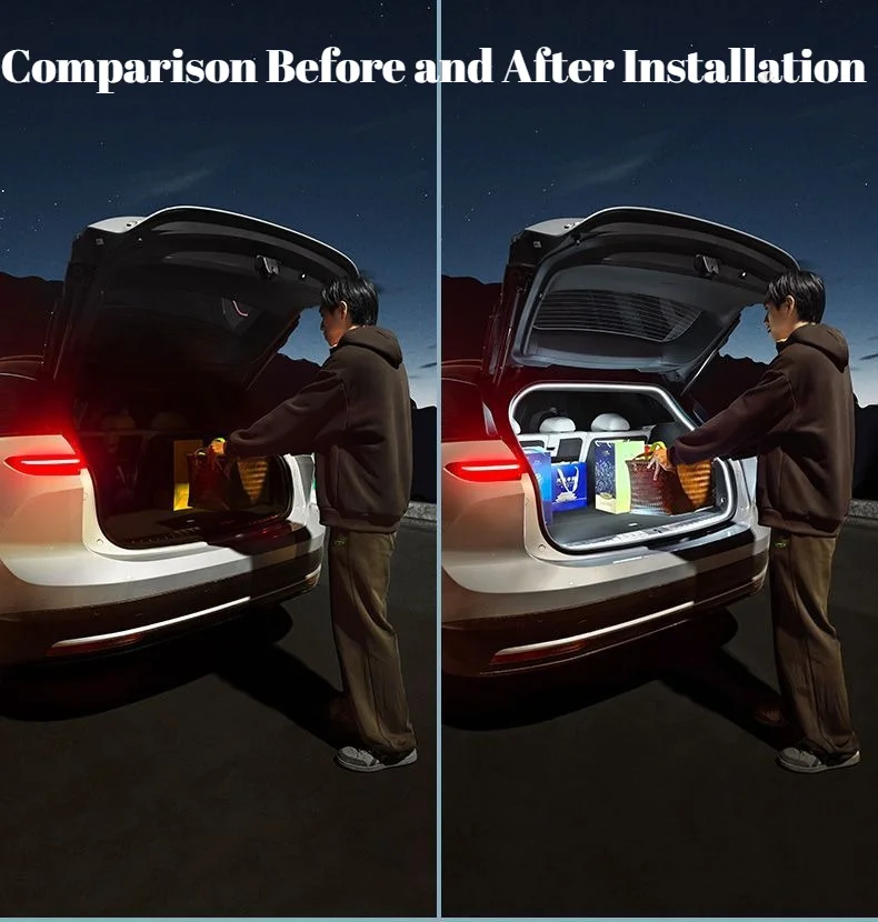 Trunk Ambient Light Interior Modification Accessories Fit for Smart #1 2023-2026 Decorative Lamps & Strips Car Lights durable