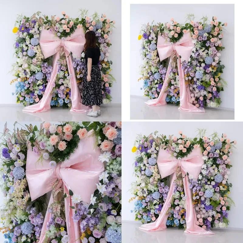 Artificial flower  background wall flower decoration background  pendant Internet celebrity artificial flower