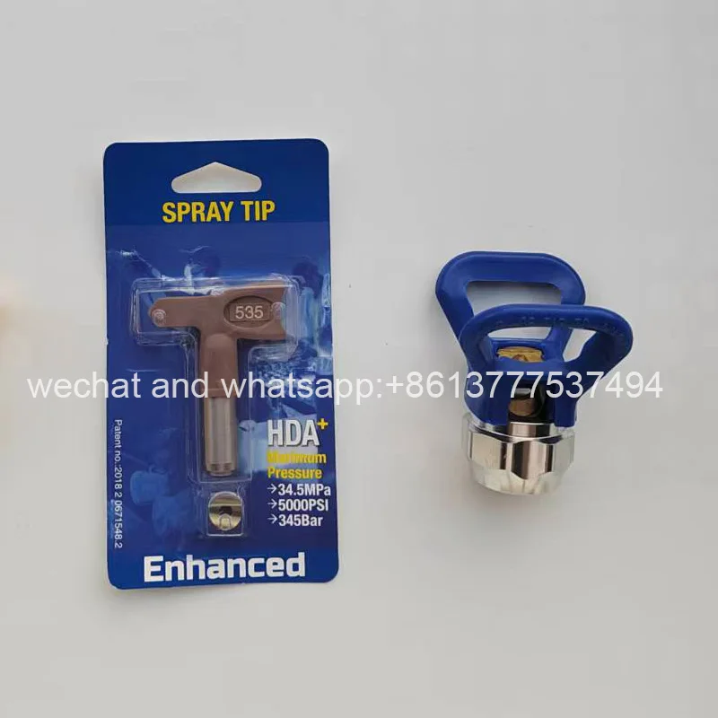 Imagem -03 - Hda-airless Bicos de Pintura Pontas de Pulverização Reversíveis Pontas do Pulverizador Airless Pulverizador Peças de Máquinas de Pulverização