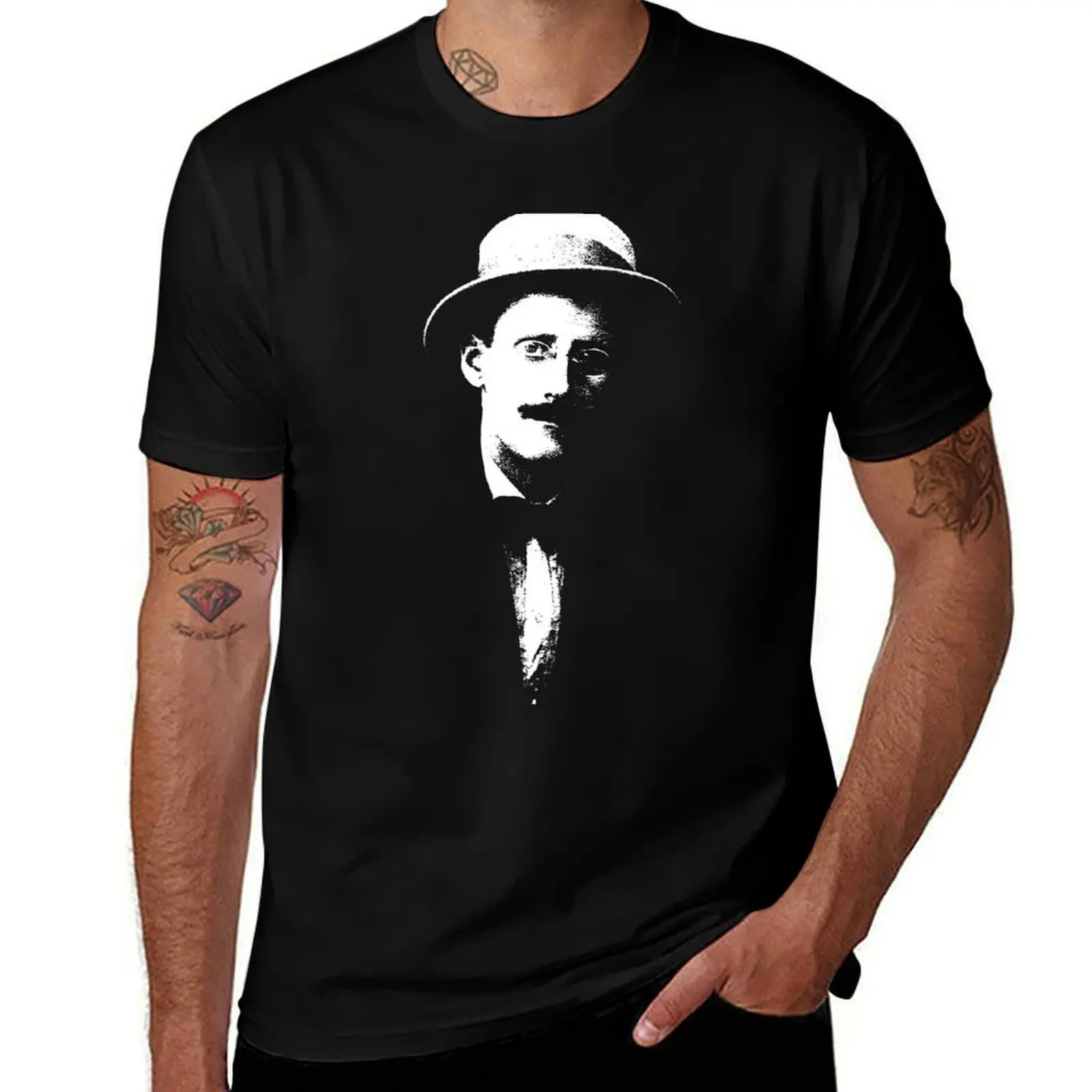 

James Joyce T-Shirt man t shirt fashion shirts graphics mens designer t shirt