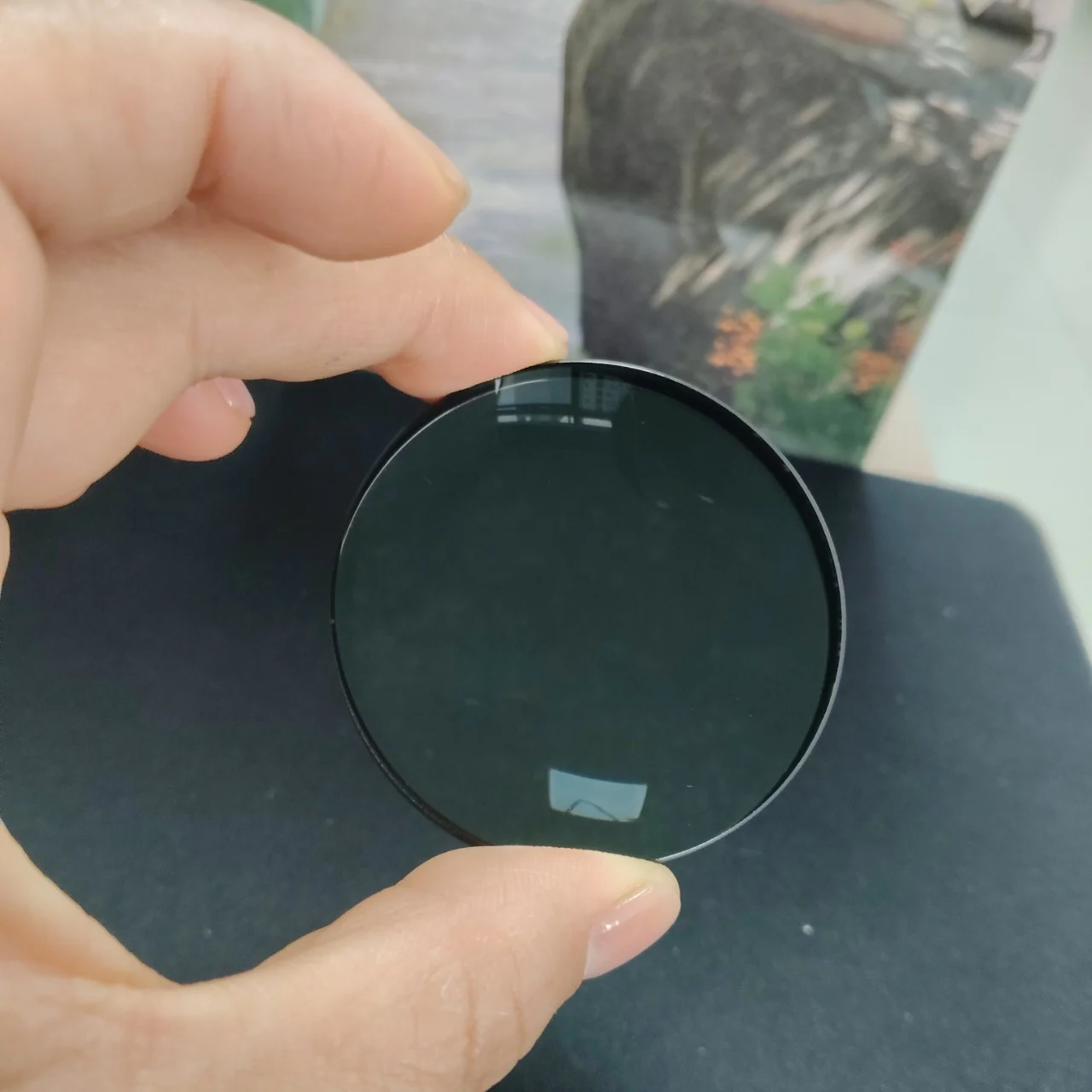 Telescope Objective Lens D52F200 Blackened Optical Glass Achromatic Glued Lens
