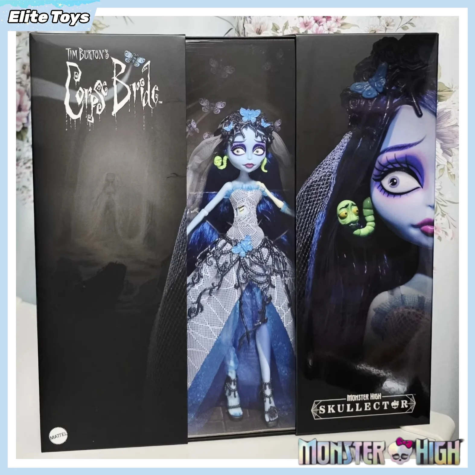 

Monster High Skullector Corpse Bride Colle Doll Collectible Toy 20th Anniversary Joint Release Scary Cute Fashionable Doll Gift