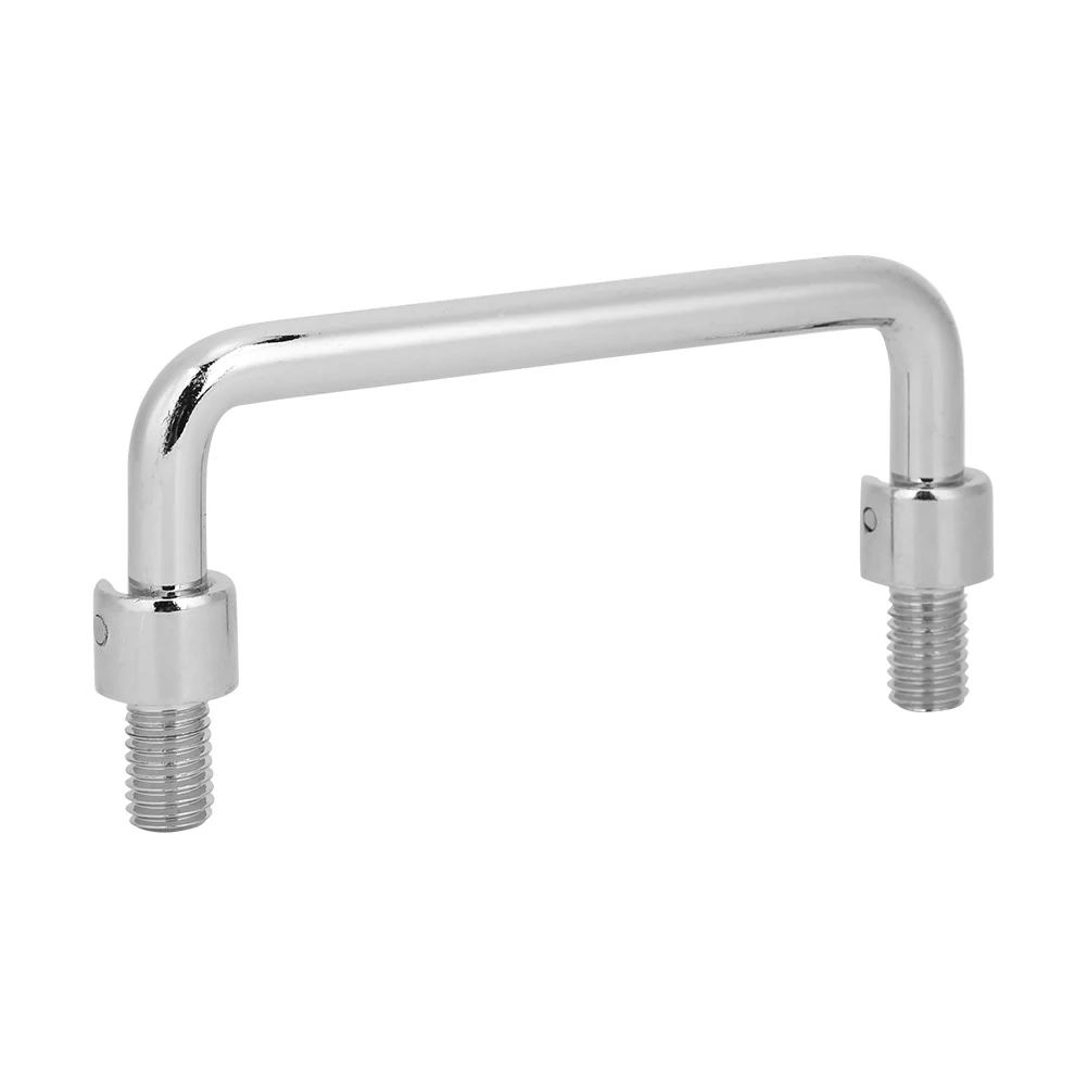 100mm porta puxa armário alça peças de ferragem metal ferro + 304 aço inoxidável prata