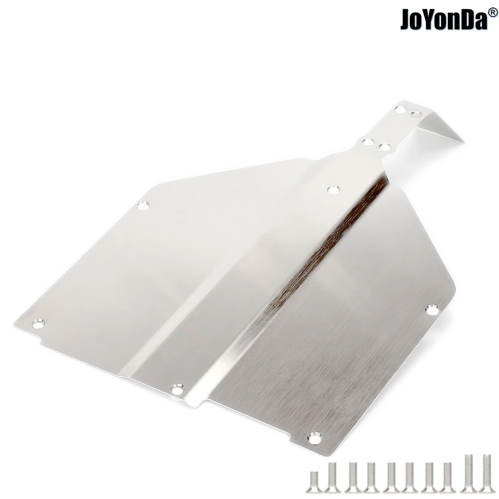 RVS Chassis Protector Guard Armor Skid Plate voor RC Auto 1/10 Team Losi Baja Rock Rey
