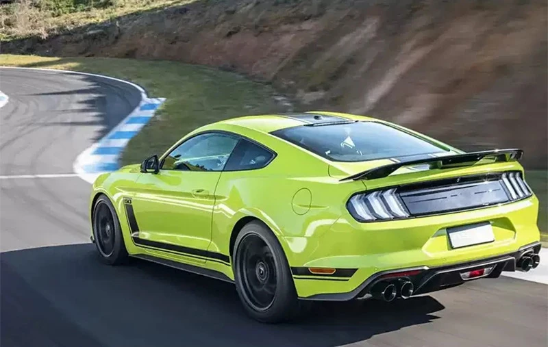 Modified GT500 Style Carbon Fiber Fibre Rear Wing for  Mustang S550.1 S550.2 2015 - 2017 2018-2023