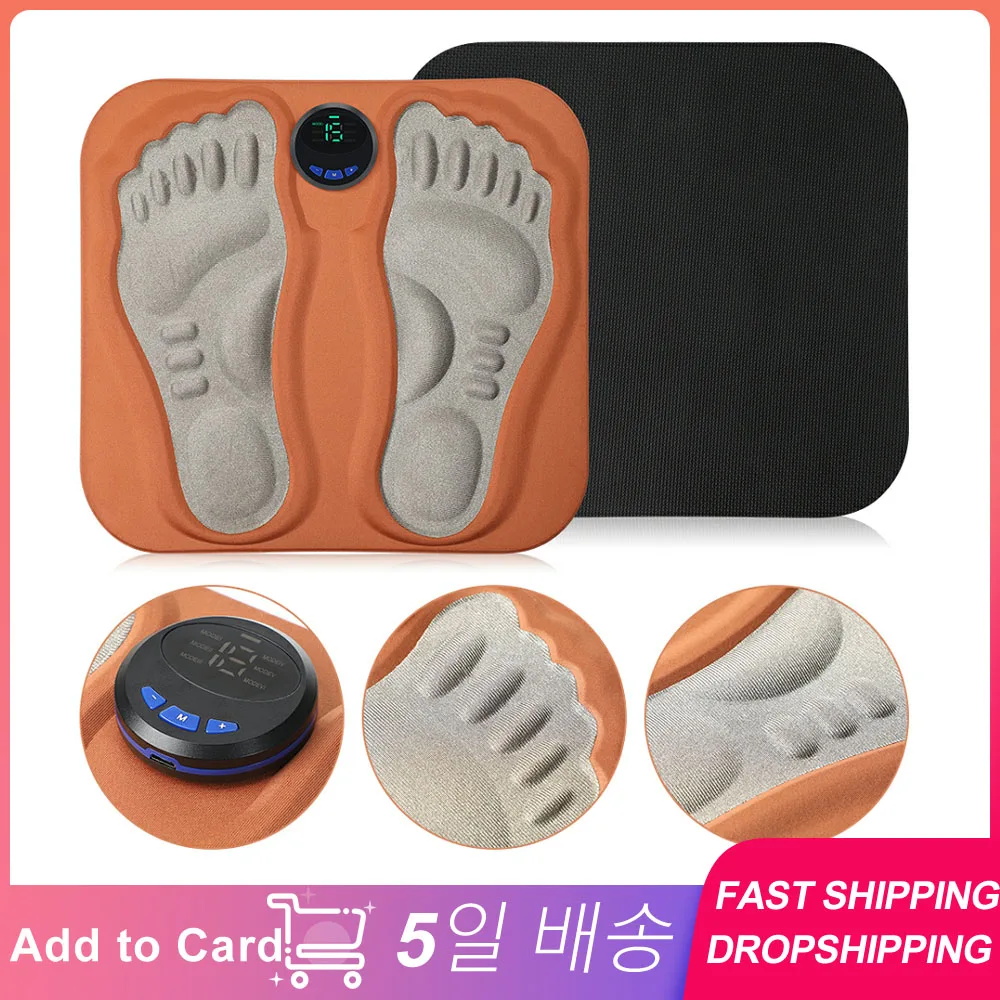 

3D Smart Foot Massage Pad Feet Massager Improve Blood Circulation Relax Muscles Slim Legs Rechargeable Foot Pad