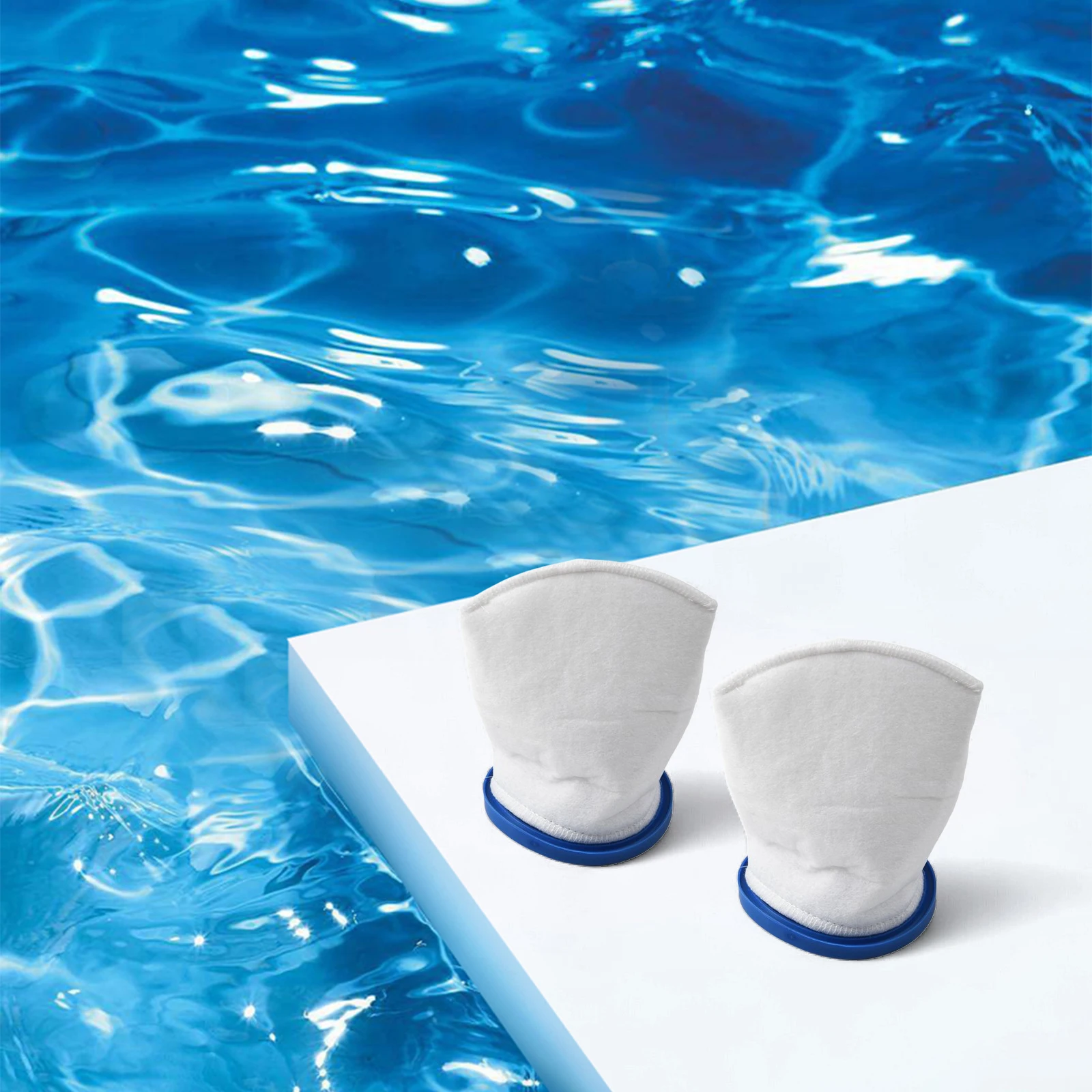 مرشحات حوض السباحة المتوافقة كما هو موضح أكياس مرشح متعددة الطبقات خياطة مزدوجة ترشيح فعال تصميم مبتكر