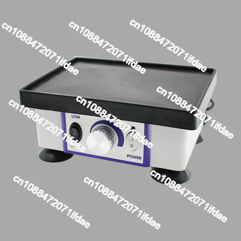 Dental laboratory plaster vibrator with high power without leaking plaster