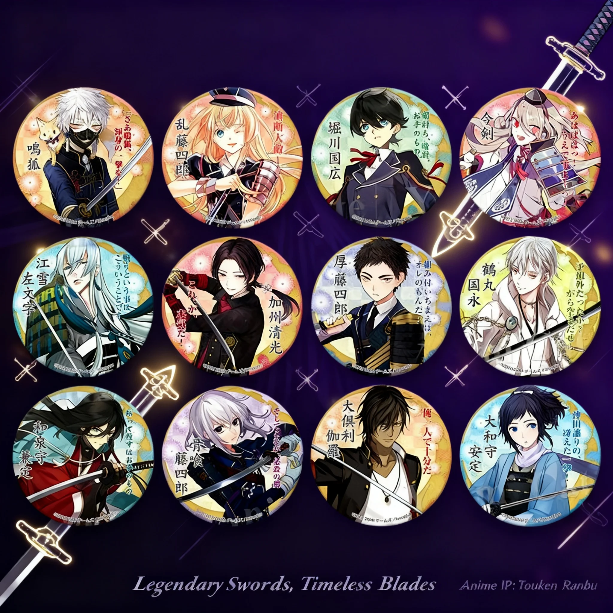 

Атрибутика по аниме и игре Sword Art Online: значки, брелоки, зеркала, товары с Кийомицу Ясусадой, 17 28 B, аксессуары для косплея, подарок