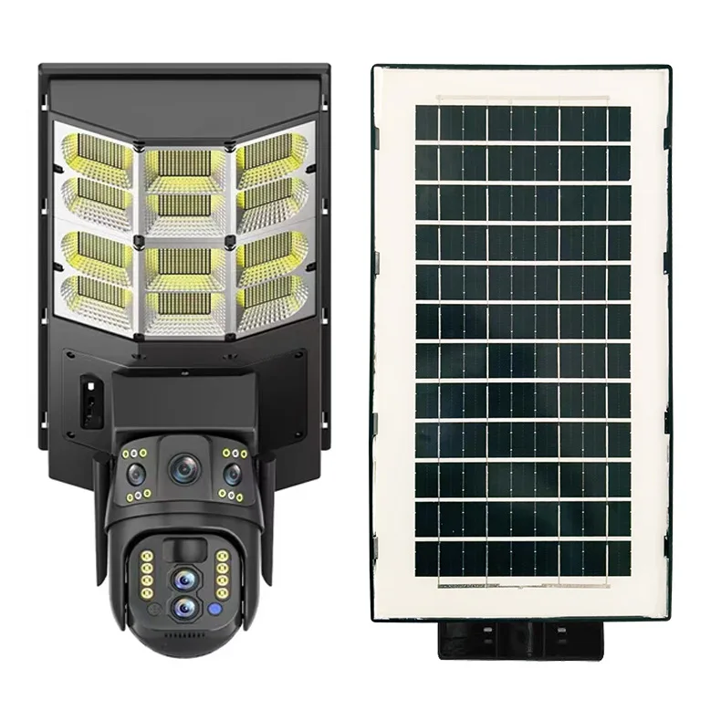 8000W Solar LED Light with Day and Night Cameras