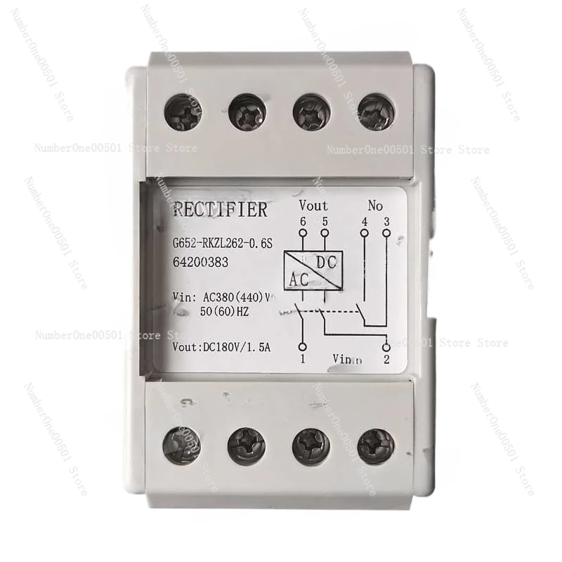 

Подходит для REACH G652-RKZL262-0.6S AC380 (440) DC180V 1.5A Fast, выпрямитель