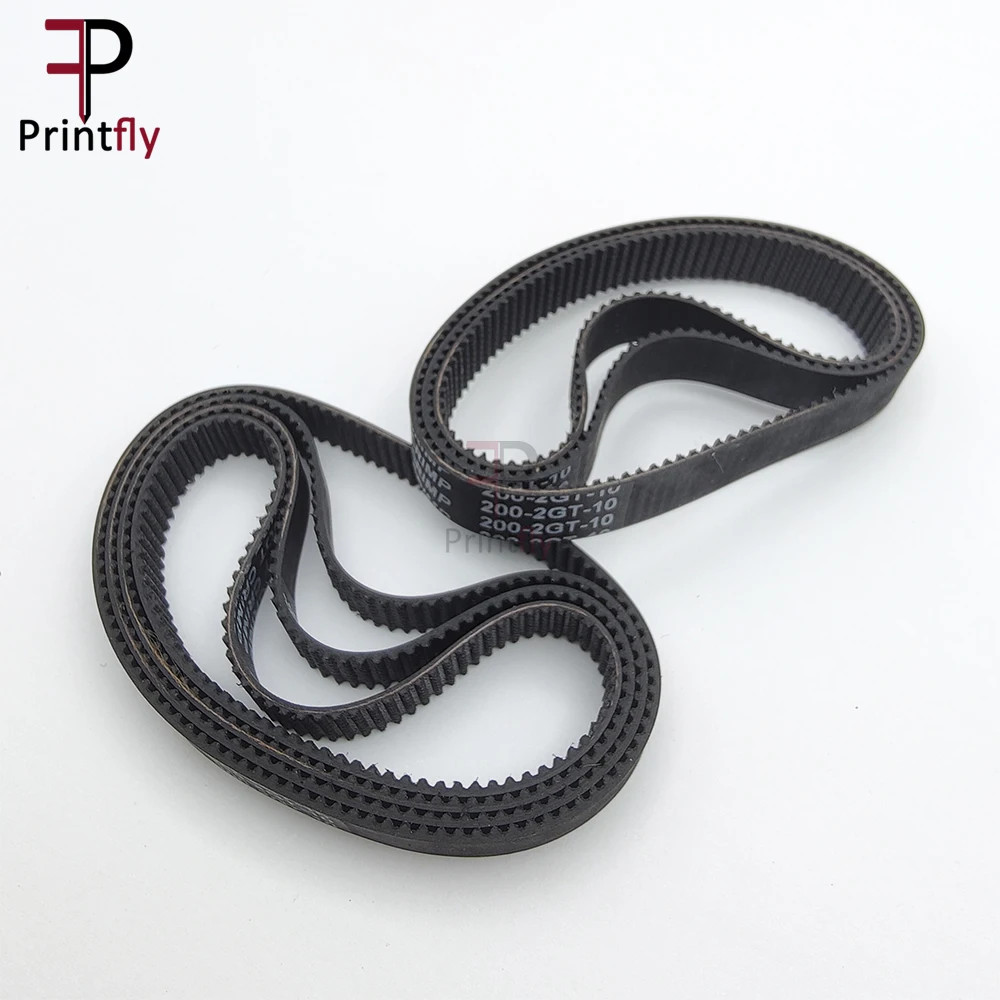 Printfly 2MGT 2M 2GT Synchronous Timing belt Pitch length ​100/110/120/130/140~202/210/220/232/240mm Width 10mm Rubber closed