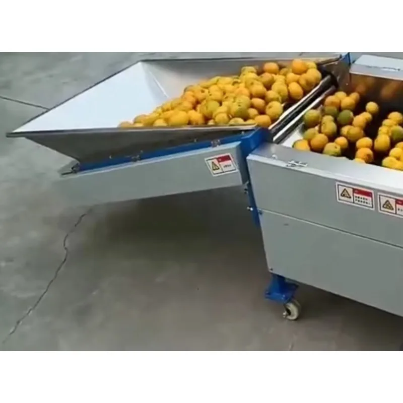 Vegetable Fruit Classifier 1000kg/h Potato Onion Grading Machine Size Sorting Machine