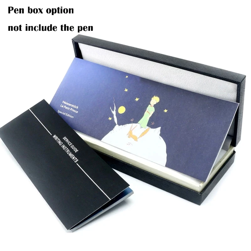 YAMALANG MB Black Leather Pen Box For Fountain Pen / Ballpoint Pen / Roller Ball Pens Pencil Case with The Warranty Manual