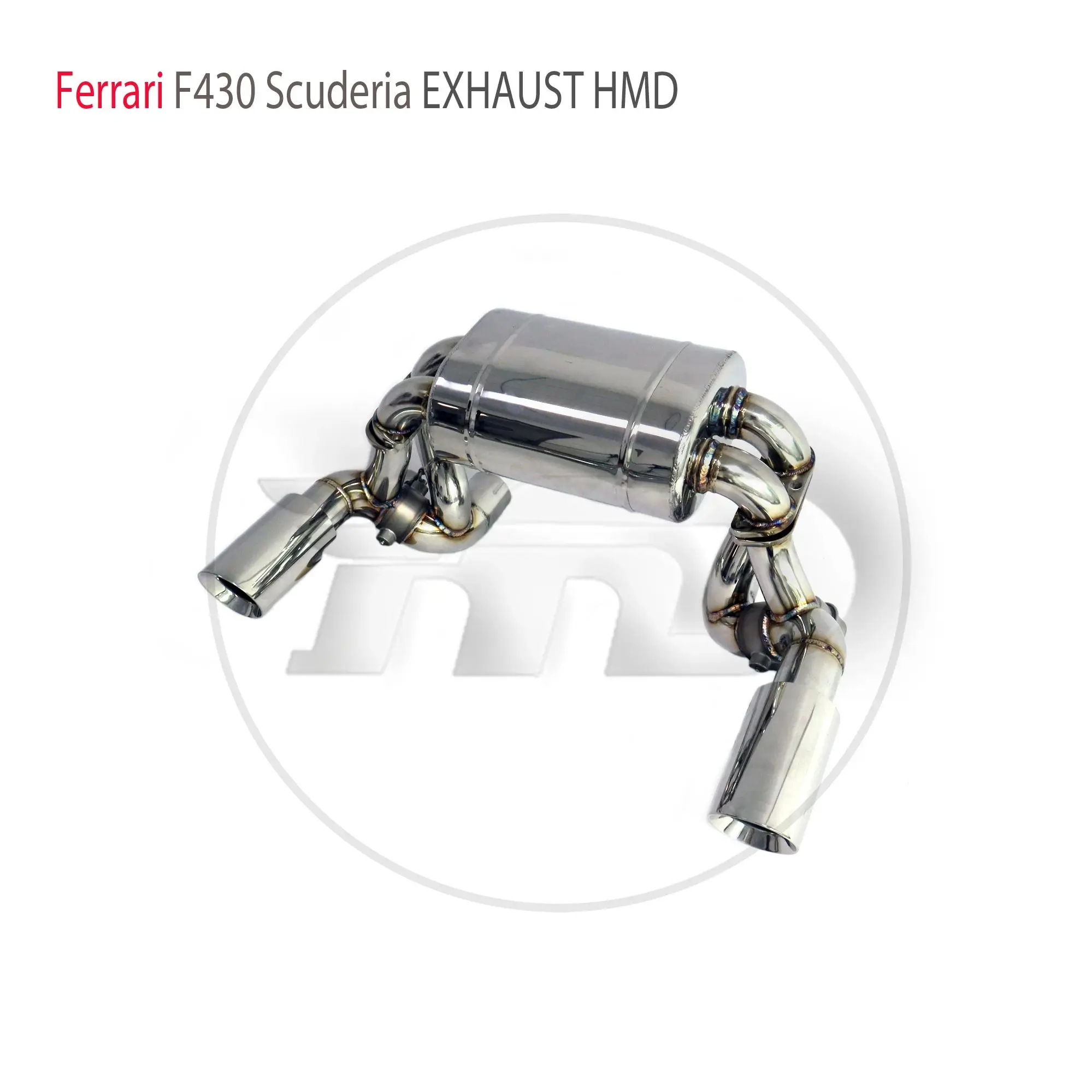 HMD Stainless Steel Exhaust System Performance Catback For Ferrari F430 Scuderia Modification Electronic Valve Muffler