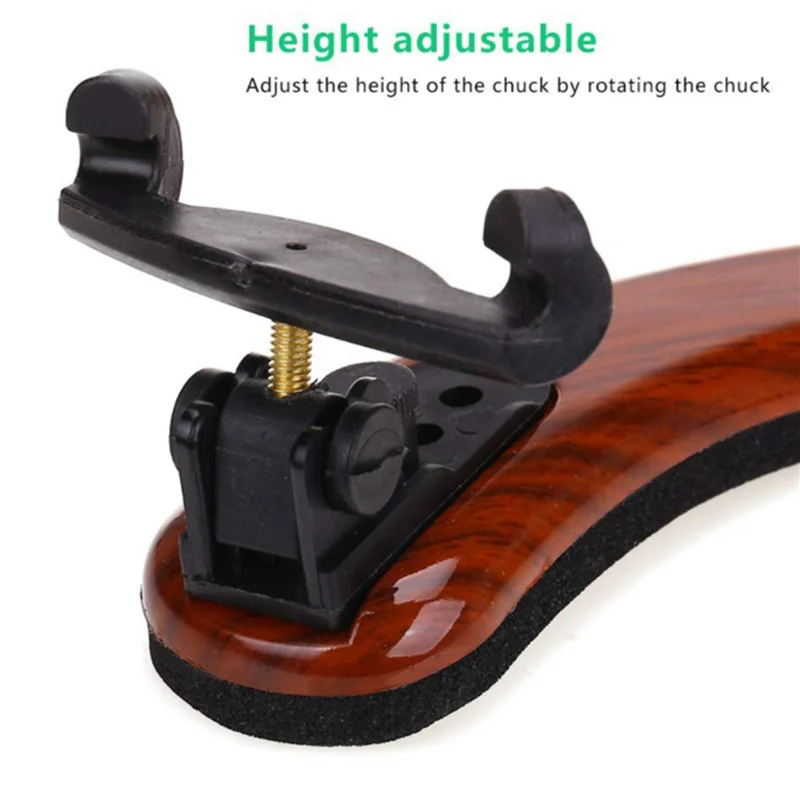 

ABKV-6X Violin Shoulder Rest Support Professional 3/4 4/4 Adjustable Maple Wood Violin Shoulder Rest Violin Parts Accessories