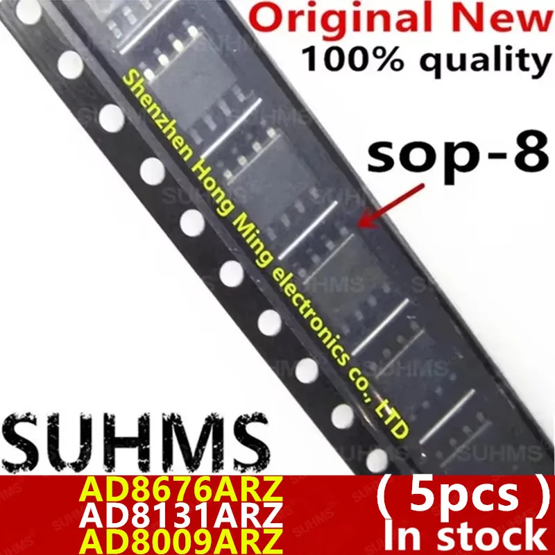 (5piece) 100% New AD8676ARZ AD8676A AD8676 8131A AD8131A AD8131ARZ AD8009 AD8009AR AD8009ARZ sop8
