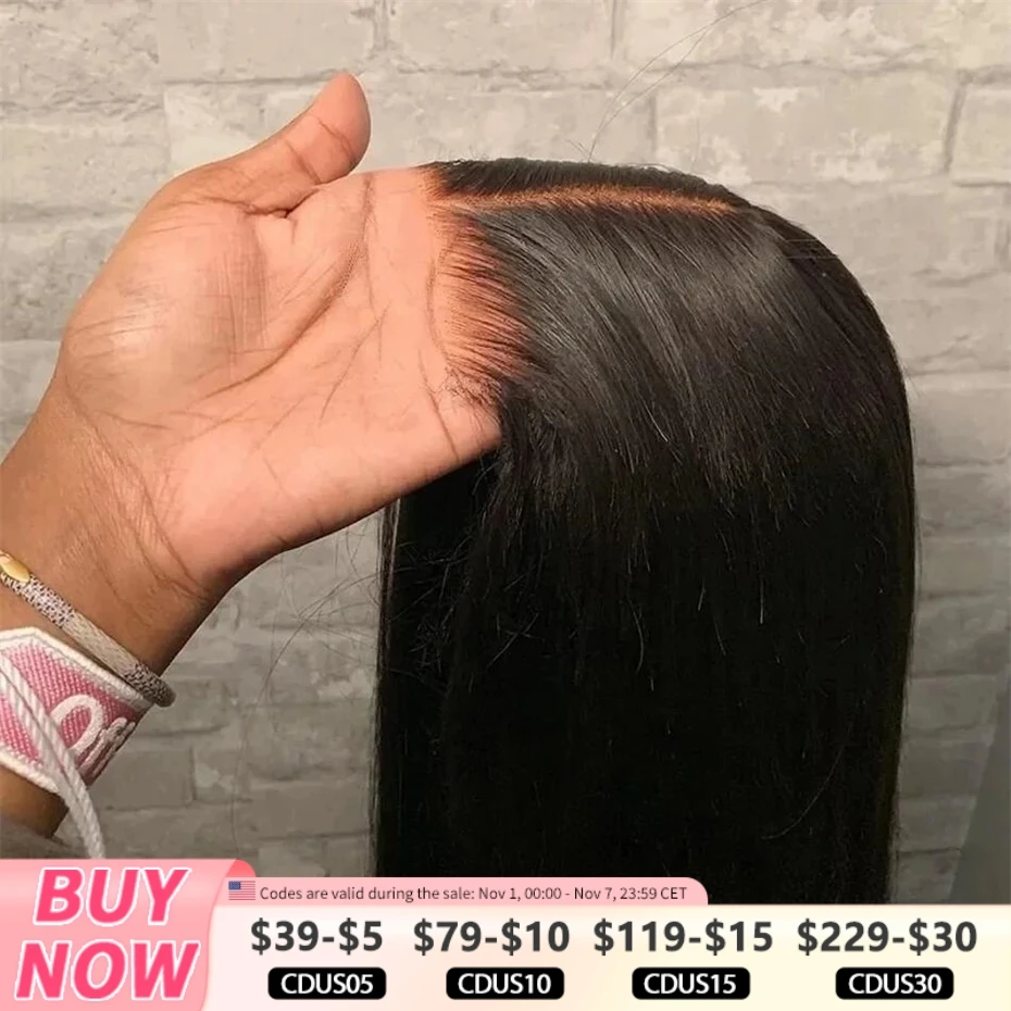 Wear Easy Go Wig Human Hair Ready To Wear Pre plucked Straight Human Hair Wigs 5x5 Lace Closure Pre Cut 13x4 Lace Front Wigs