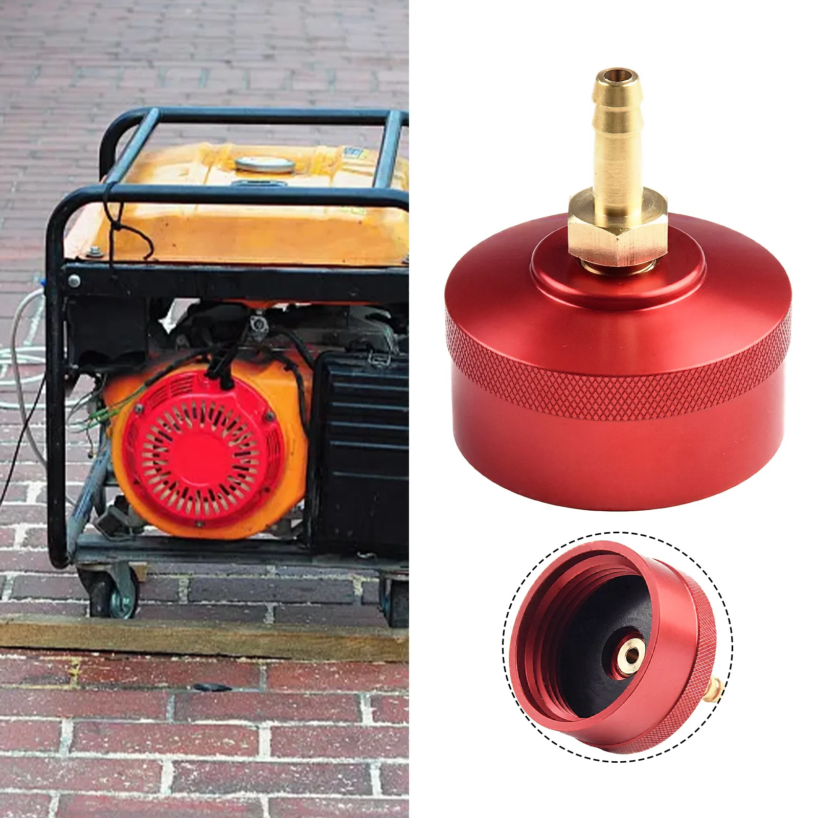 

Extended Gas Cap and Brass Hose Fitting for EU2000i EU1000i EU2200i EU20i Generators Reliable and Efficient Design