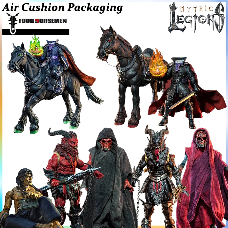 

Фигурки Four Horsemen Studios: Оригинальные демоны из ада, маска смерти, греческие истории, супермалайзийские экшн-фигурки, модели игрушек