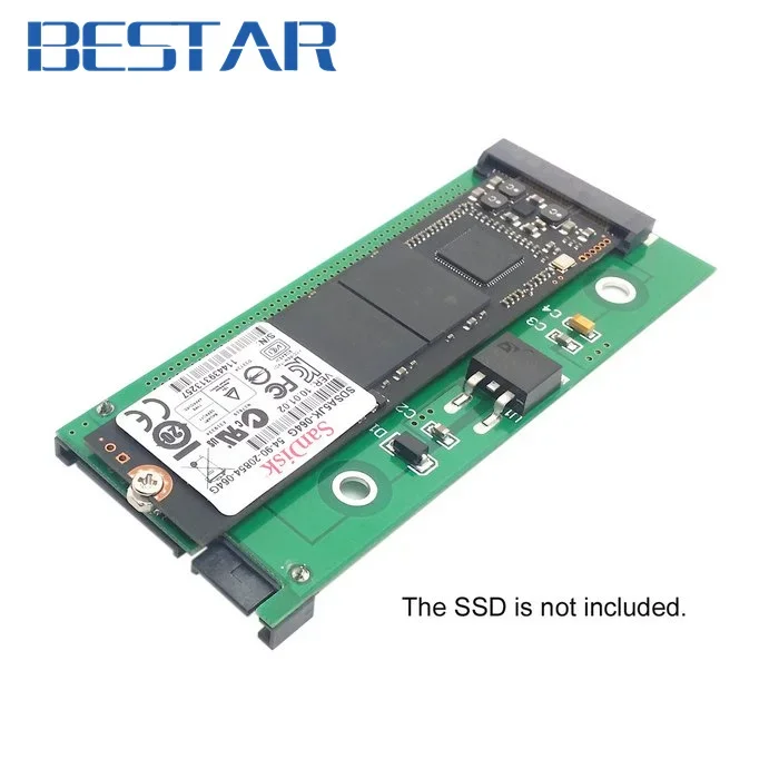 SATA 22P 7+15 to MSATA Mini PCI-E PCBA Assembly only for UX31 UX21 XM11 SSD Solid State Disk