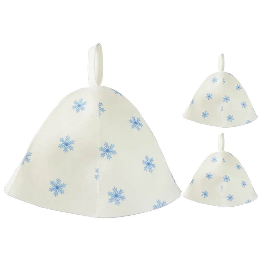 

3Pcs Room Shower Caps Breathable Spa Accessories Women Women Caps Sauna Bathroom Hair Bathroom Sauna Hat Towel