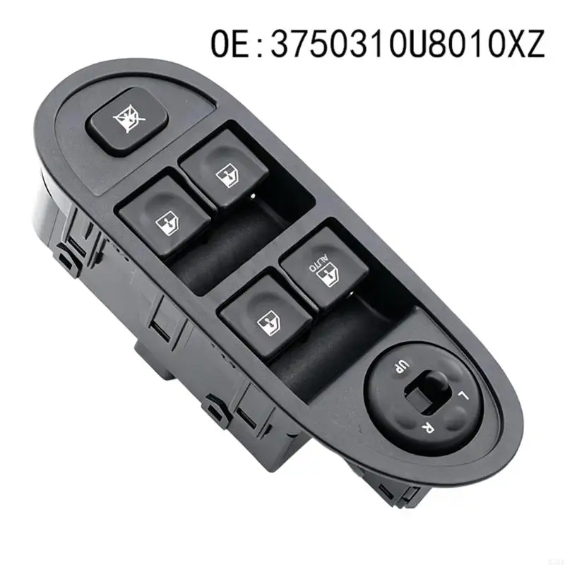 M76E Fensterschalter mit ABS-Gehäuse 3750310U8010XZ für JAC J3, 12-V-Ersatzsteuermodul für den täglichen Einsatz bei der – Detail 6