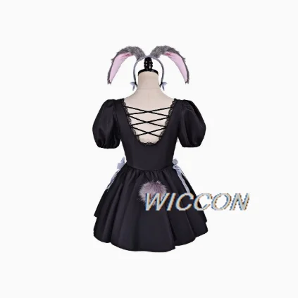 AS 3rd Anniversary Rabbit Café Series Xiuya Cosplay Wig With Built-in Braid Style Cute Bunny Wig Sua Cos view 6