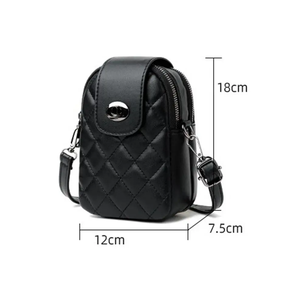 New Luxury Leather Handbags High Quality Long Shoulder Strap Advanced Sense Crossbody Bags High Capacity Female Bag