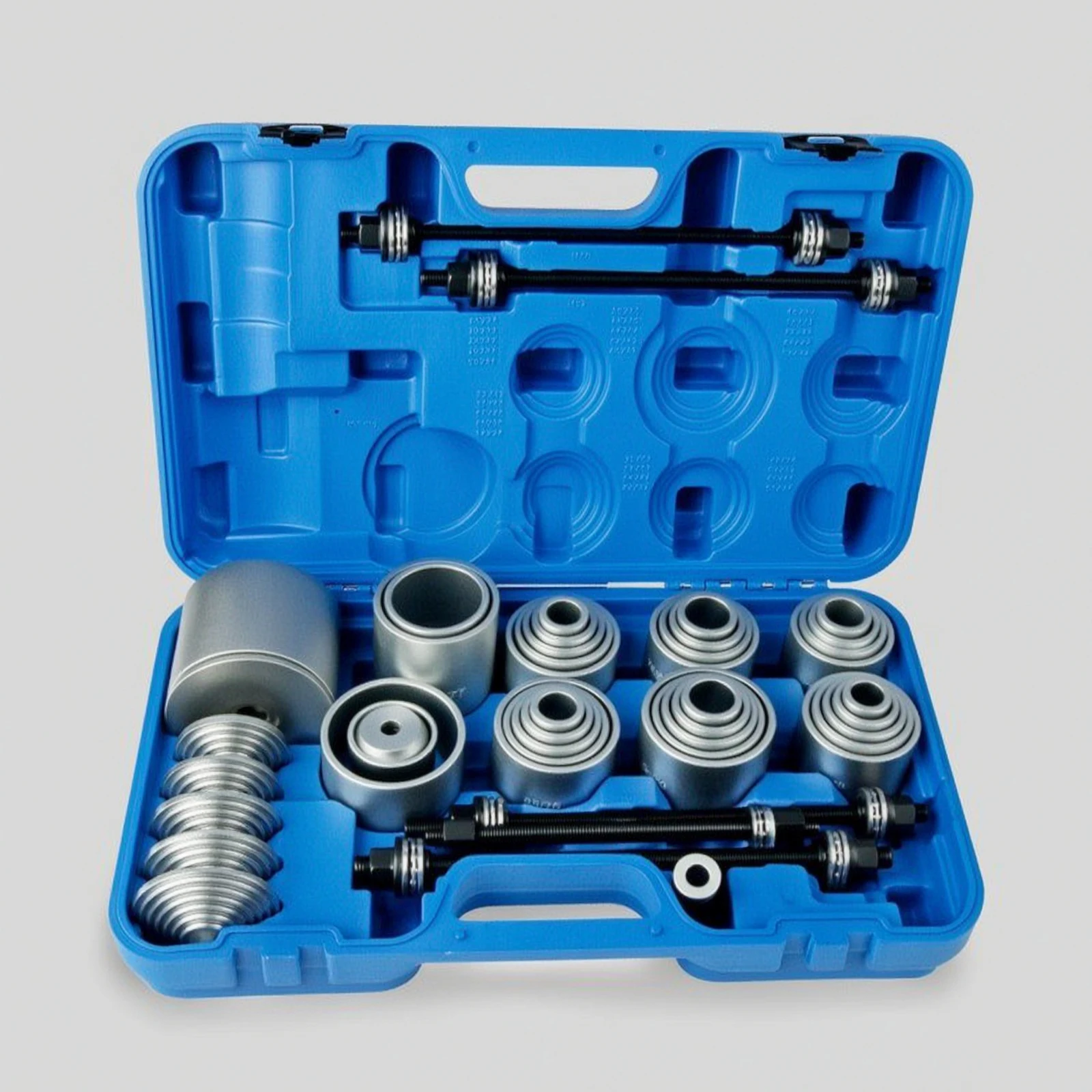 Bushing Removal Tool Kit Sturdy Press and Pull Sleeve Kit Bushing Press Tool Set Portable Hand Tools Universal for Mechanics view 6