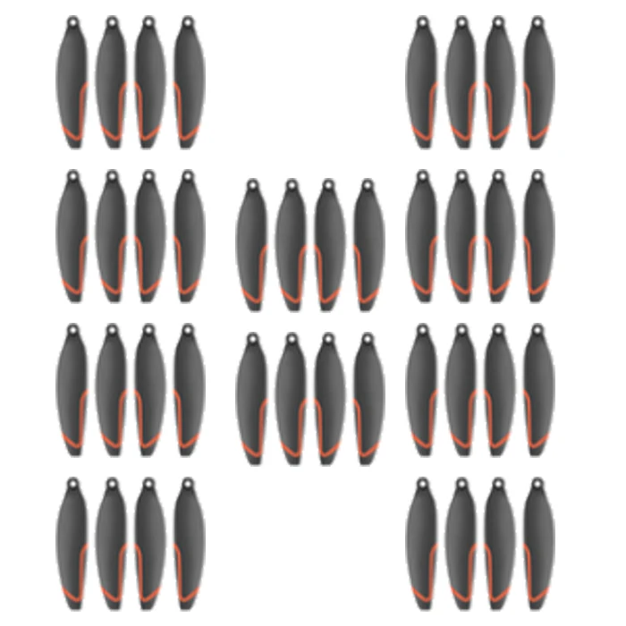 S1S Mini Drone เดิม LS-S1S S1S ใบพัดหลักใบมีดปีกใบพัด CW CCW พัดลมอะไหล่อุปกรณ์เสริม8ชิ้น/เซ็ต