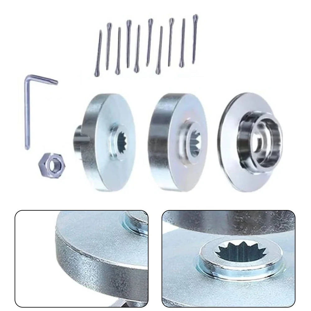 Trimmer Head Upgrade Brush Cutter Kit Outdoor Brush Clearing Heavy Use Resistant For ECHO SRM-225 High Performance Cutting Head