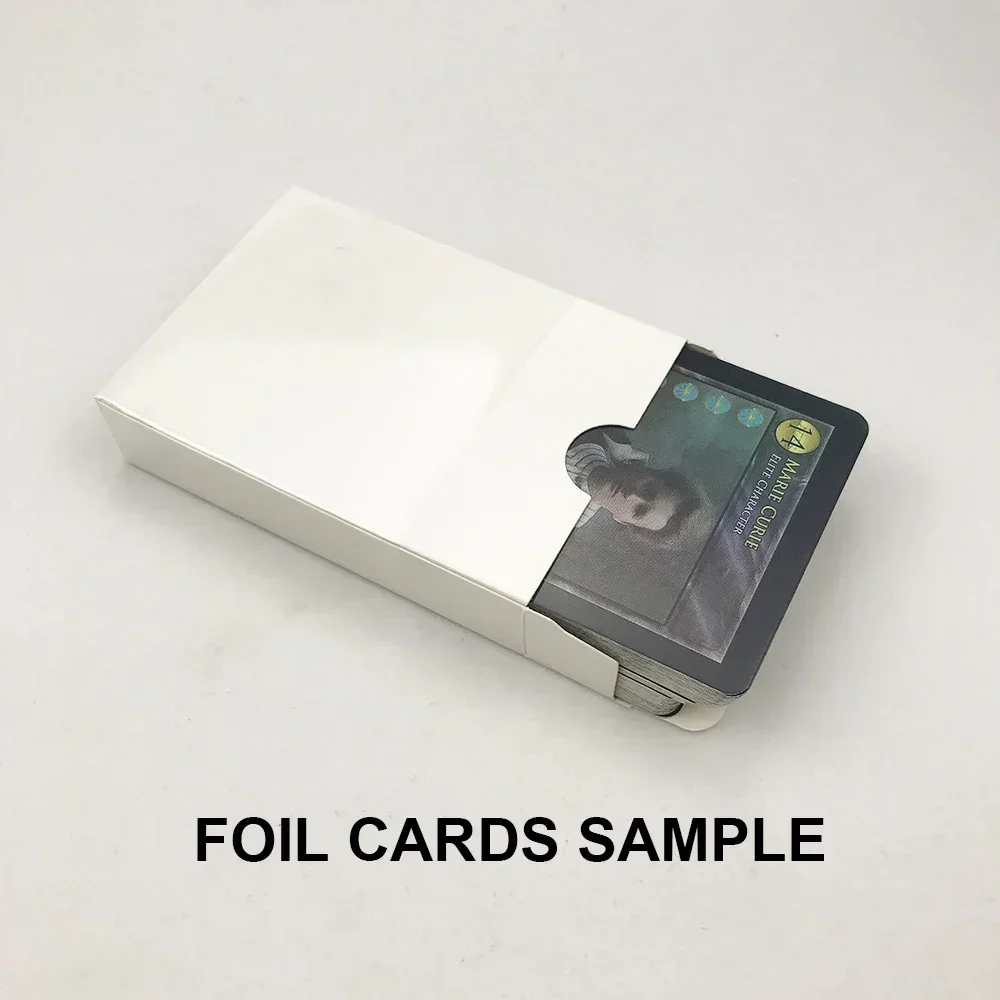 FOIL Whole Sets BL Cards Blue Core Holographic EDH Shinny Custom Shinny Playing Cards Black Lotus Top Quality TCG Board Game OEM