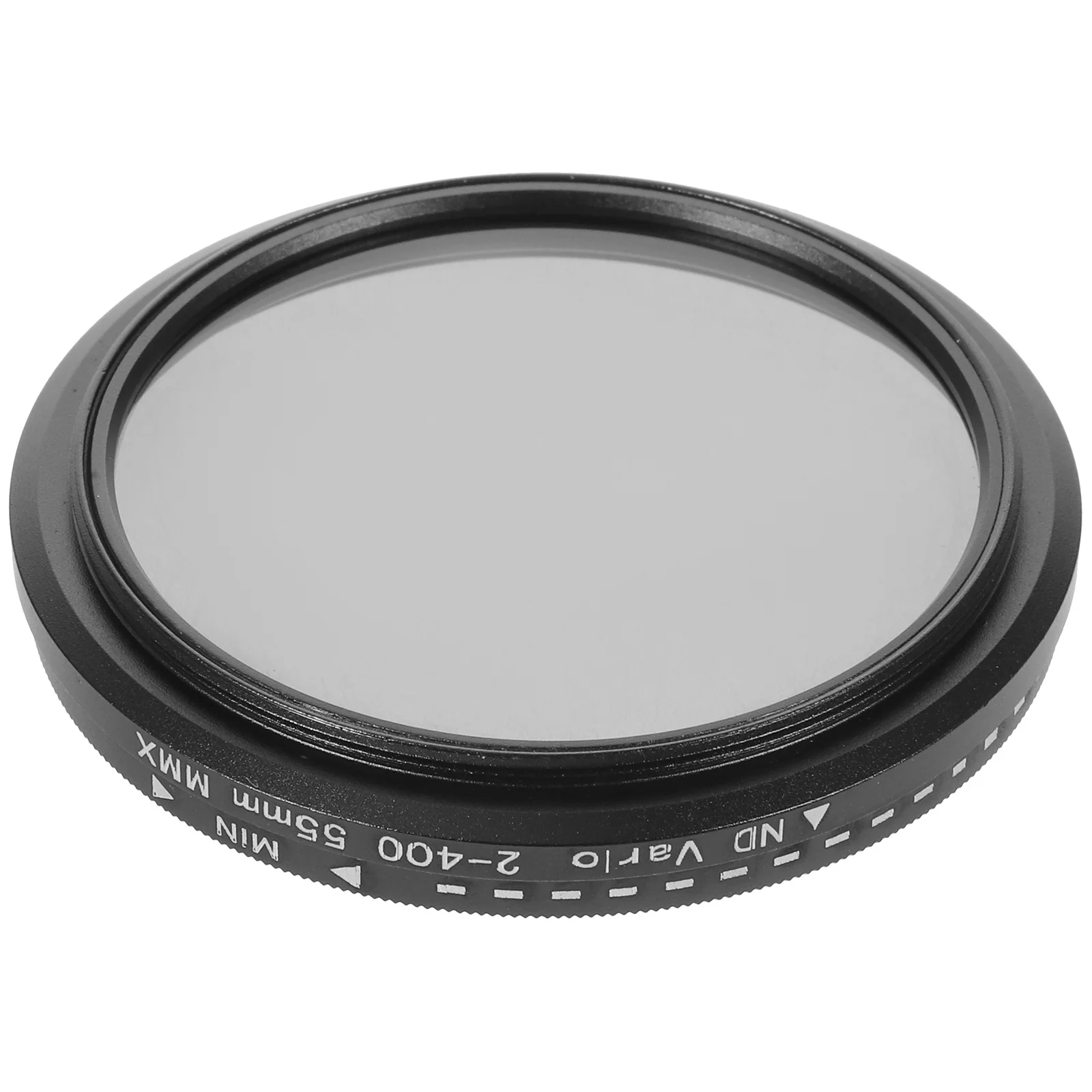 Lente de 55 mm Filtro de densidad neutra ajustable Fotografía de cámara -Nd400 Vidrio de aleación de aluminio duradero ultrafino