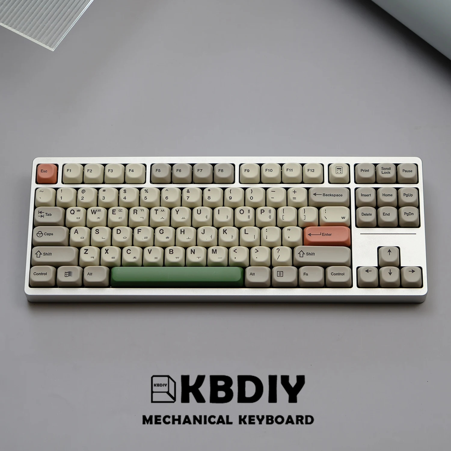 Imagem -05 - Kbdiy-coreano Teclado Mecânico Conjunto Keycaps 139 Chaves Grupo Perfil Coreano Gmk 9009 Switches mx Pbt Retro Personalizado Iso