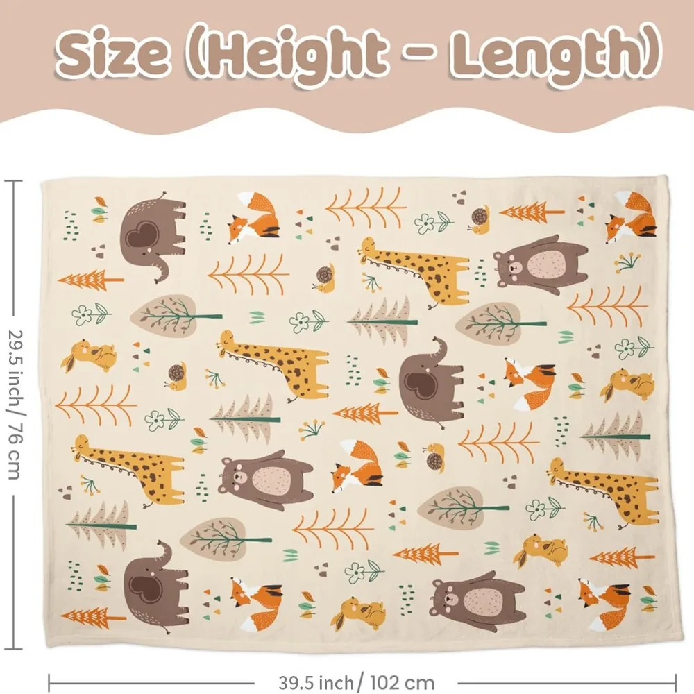 

75x100CM Soft Breathable Baby Blanket Newborn Quilt Nursery Bedding Infant Bath Towel Gift Nap Blanket Breathable Sheet
