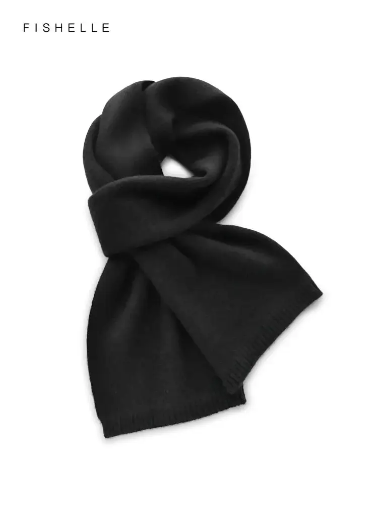 nouvelle-Echarpe-en-cachemire-noir-simple-et-polyvalente-pour-femme-accessoire-de-mode-hiver-chaud-et-Elegant-par-une-marque-tendance
