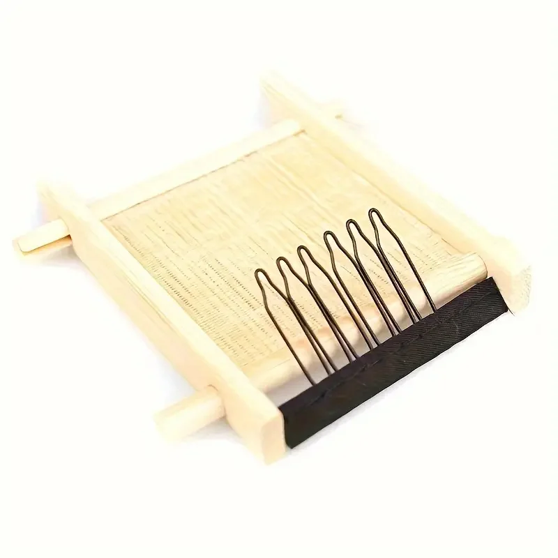 Vem para peruca segura, vem com pano para fazer tampas de peruca, DIY, 6 dentes, 50 peças por pacote